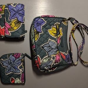 Vera Bradley purse, wallet, and coin purse